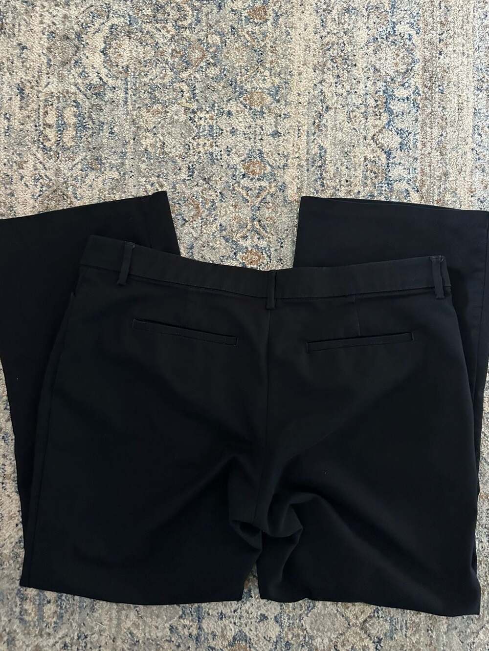 Lee Women's Flex Motion Mid Rise Regular Fit Trouser Pants Size 18 Short - Picture 2 of 4